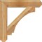 Ekena Millwork Imperial Craftsman Rough Sawn Bracket, Western Red Cedar, 6"W x 36"D x 36"H BKT06X36X36IMP04RWR - alternate 4
